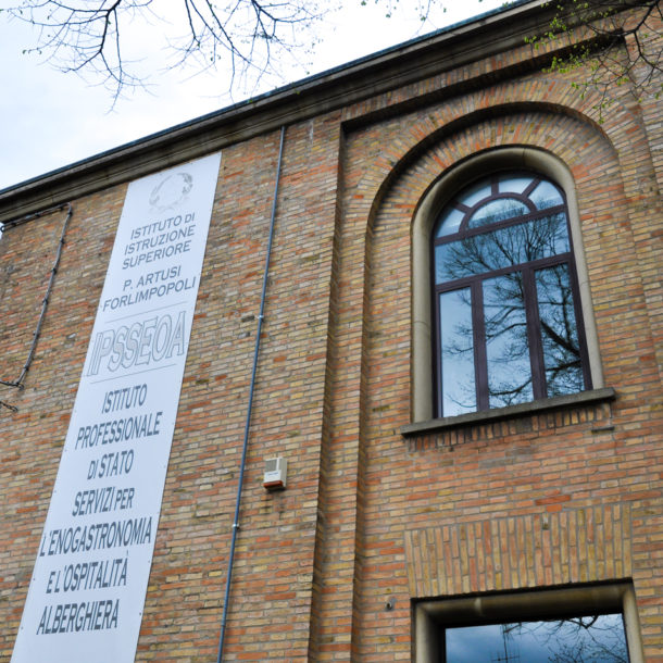 Rilievo istituto alberghiero Pellegrino Artusi Forlimpopoli - Marco Gatelli tecnico geometra di Forlì