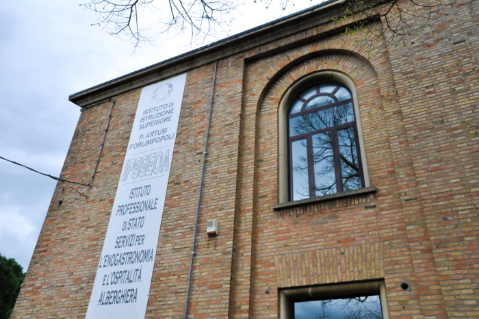 Rilievo istituto alberghiero Pellegrino Artusi Forlimpopoli - Marco Gatelli tecnico geometra di Forlì