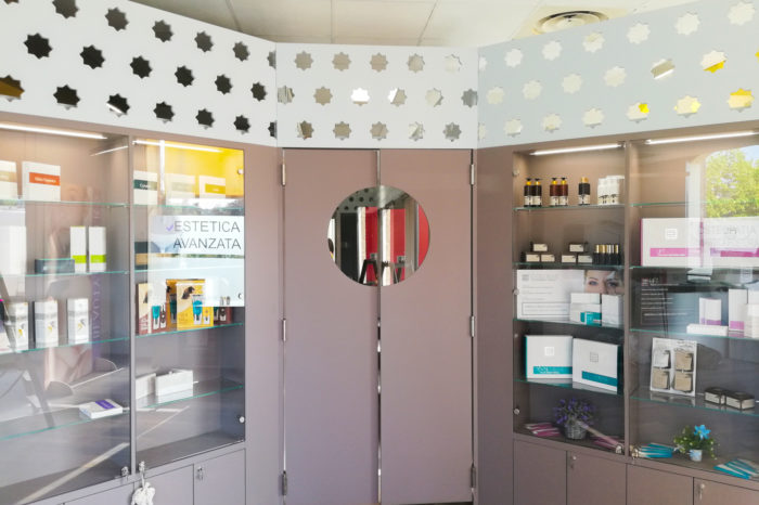 Centro estetico faenza - Straordinaria manutenzione - ingresso - Marco Gatelli tecnico geometra di Forlì